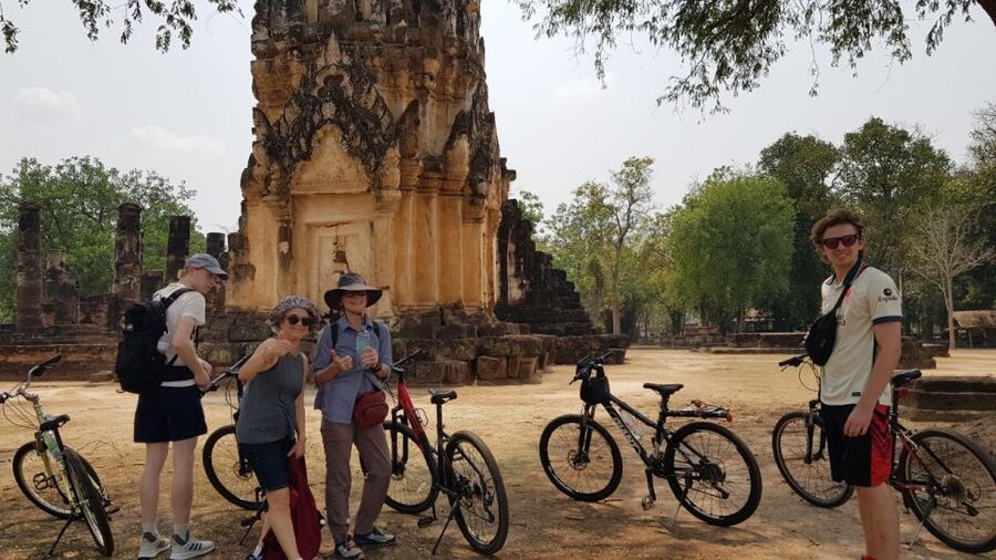 Sukhothai: Full-Day Historical Park Cycling Tour with Lunch - Pickup, timing, and value at $50