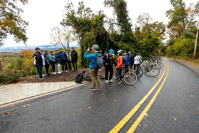 Sunset E-Bike Ride - Neighborhood streets, road connections, and Asheville stories