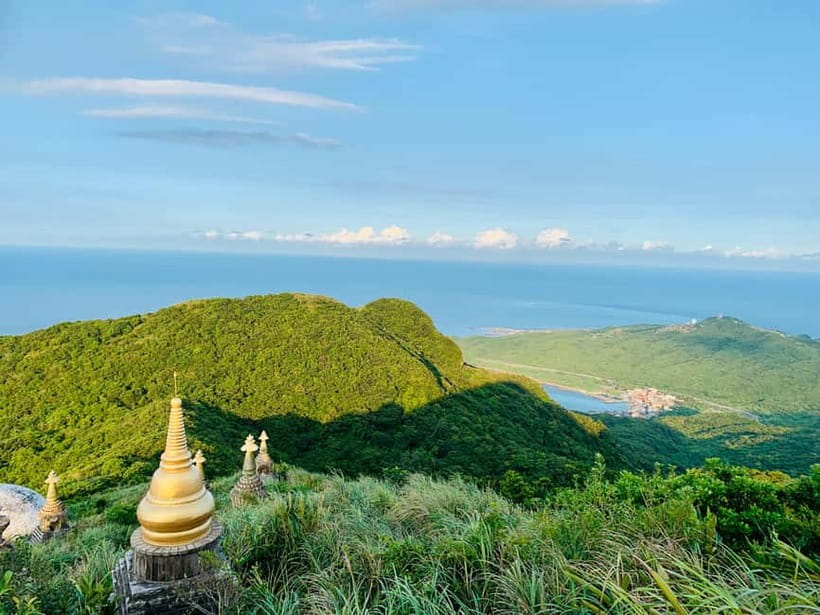 Taipei Private Spiritual Tour with Afternoon Tea & Cycling - Riding the Old Caoling Tunnel