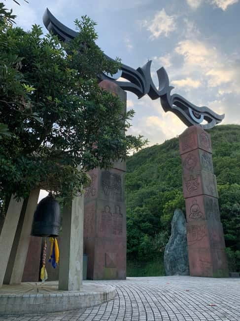 Taipei Private Spiritual Tour with Afternoon Tea & Cycling - The Yinyang Sea makes a strong first stop