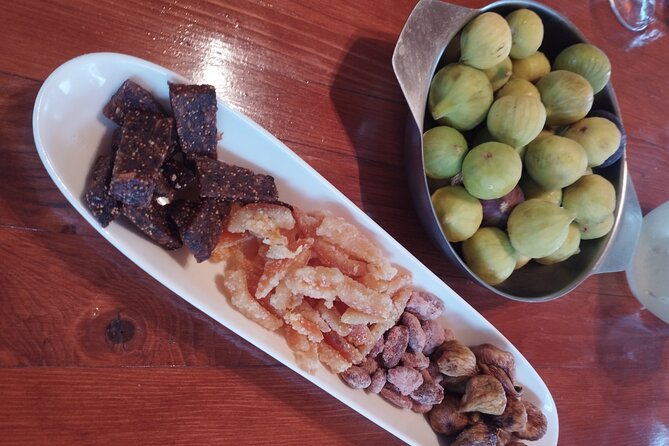 Taste of Korcula by Bike Tour | Korcula Wine & Food Tasting - Ivan and Ana’s garden table