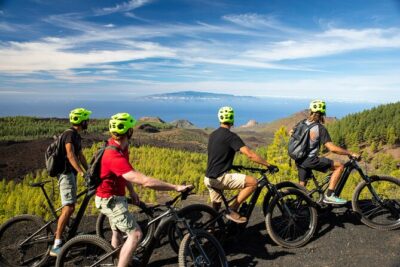 Guided Electric Mountain Bike Volcano Tour