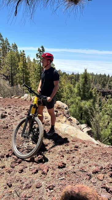 Tenerife: premium e-bike ride at Vilaflor- Lunar Landscape - A Break Above a Small Barranco