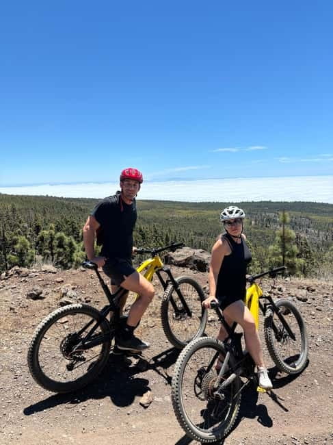 Tenerife: premium e-bike ride at Vilaflor- Lunar Landscape - The Return Through Volcanic Country