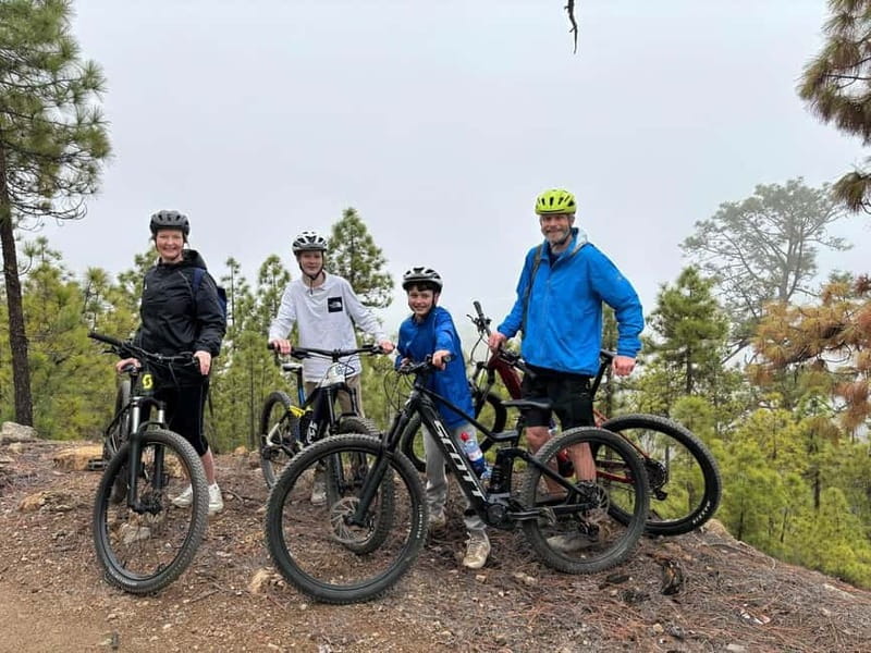 Tenerife: premium e-bike ride at Vilaflor- Lunar Landscape - Through the Canary Pine Forest