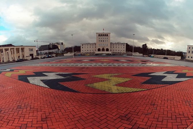 Tirane city bike ride - Starting at Skanderbeg Square