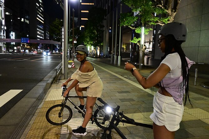 Tokyo Night Bike Tour: From Shibuya to Tokyo Tower via Roppongi - Aoyama Cemetery is the unexpected stop