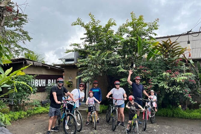 Ubud : Kintamani Downhill Cycling Tour with Lunch - Riding past rice fields and village homes