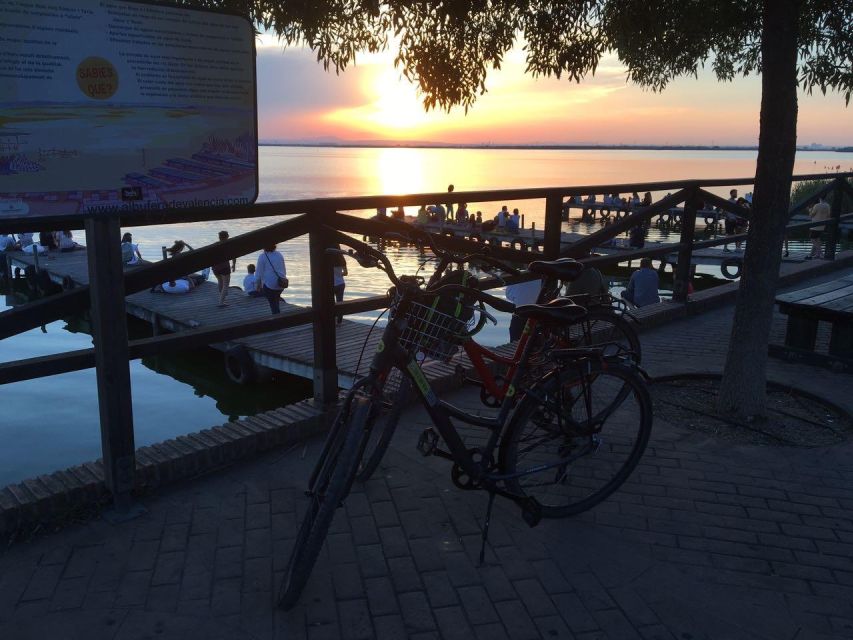 Valencia: Albufera Natural Park Bike and Boat Tour - El Saler, lunch, and the one boat departure