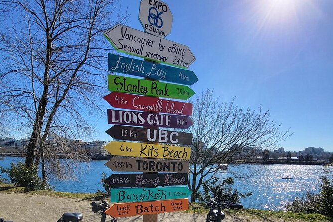 Vancouver E-Bike Rentals - Premium Seawall Bike Path Location - Stanley Park’s Totem Poles and A-Maze-ing Laughter