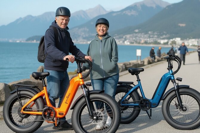 Vancouver E-Bike Rentals - Premium Seawall Bike Path Location - Self-Guided Freedom, With Some Responsibility