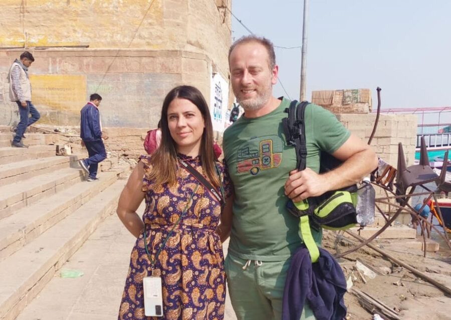 Varanasi: Cycle of Life, Death, and Rebirth Guided Tour - Walking from Girja Ghar into old Varanasi