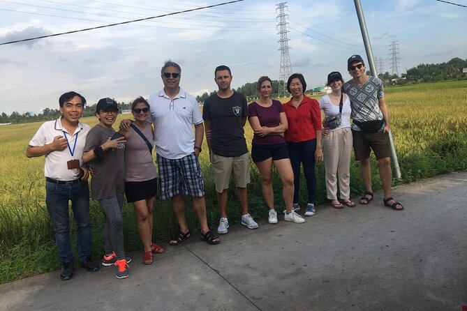 VIP Tour Mekong Delta Homestay Cu Chi Tunnels Cycling Kayak 2D1N - Vinh Trang Pagoda and the road to My Tho