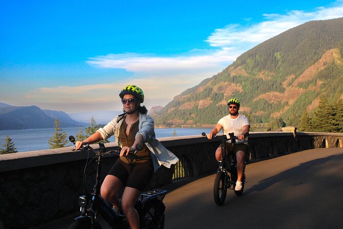 Waterfalls & Waterfront E-Bike Tour on Car-Free Bike Path - Starvation Creek State Park and the shaded second leg
